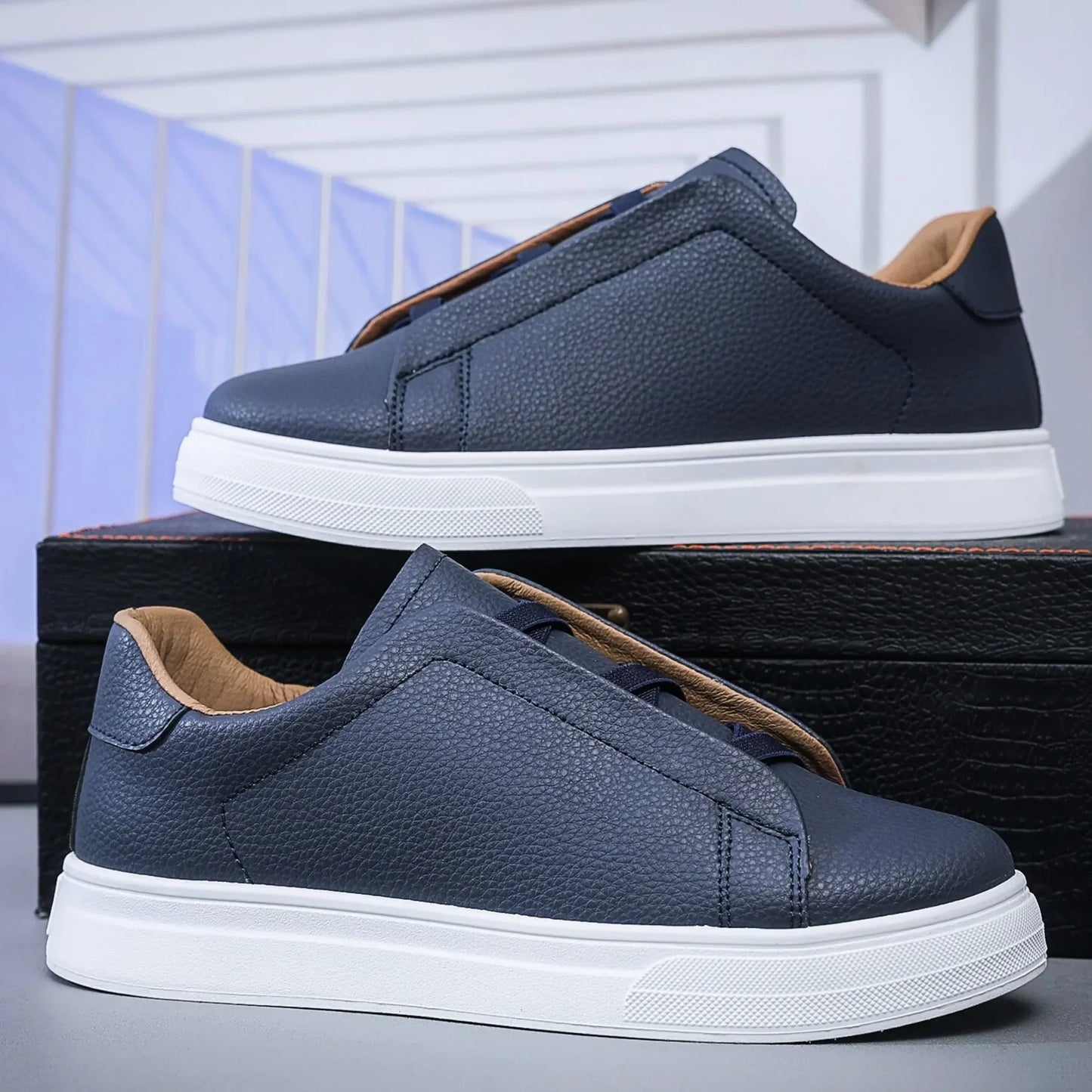 Mateo - Zapatillas de piel