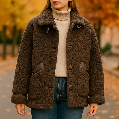 Lopez Moda Sherpa Chaqueta