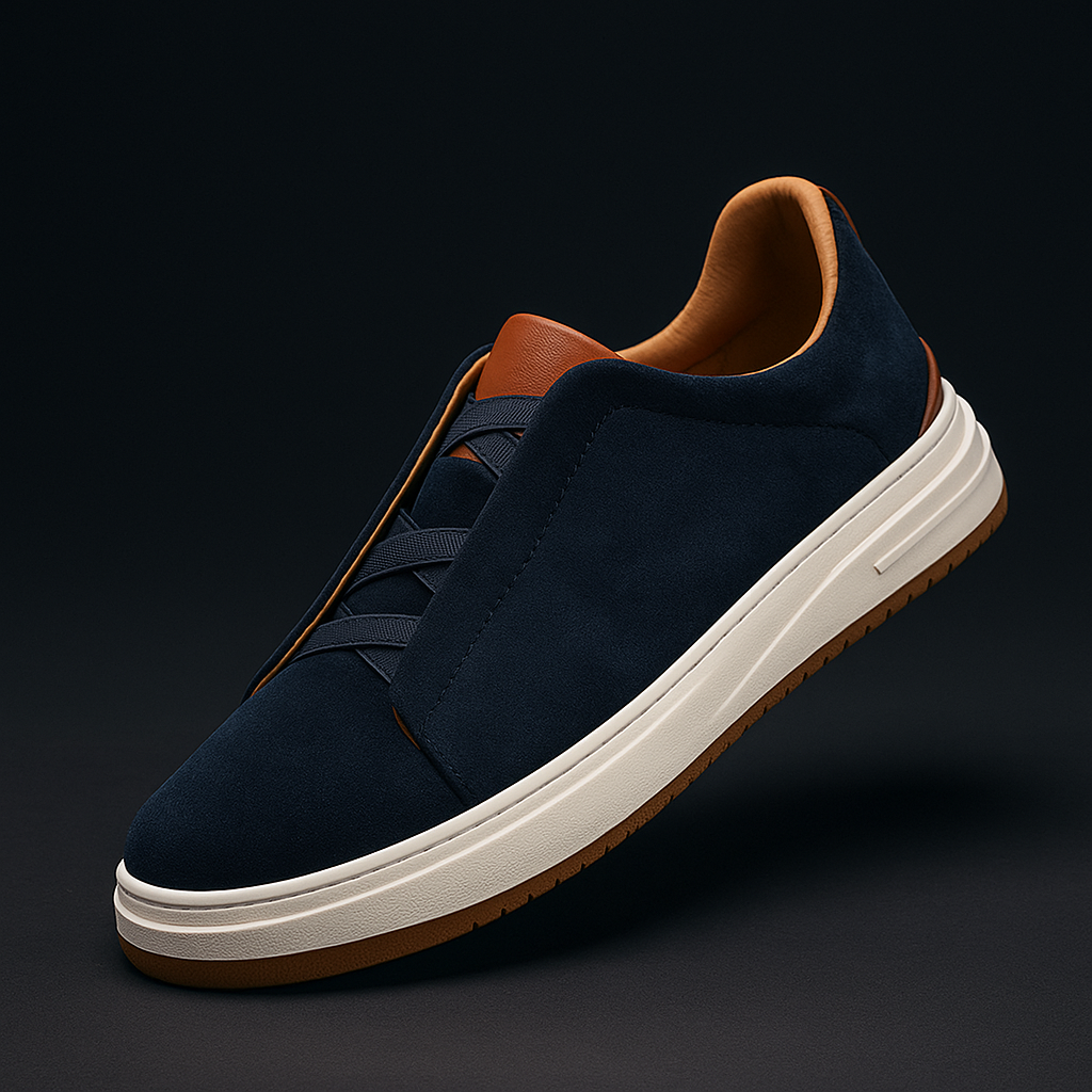 Lupo Zapatillas informales de piel de vacuno