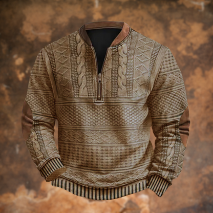 Miguel | Jersey de punto con detalle de cremallera.