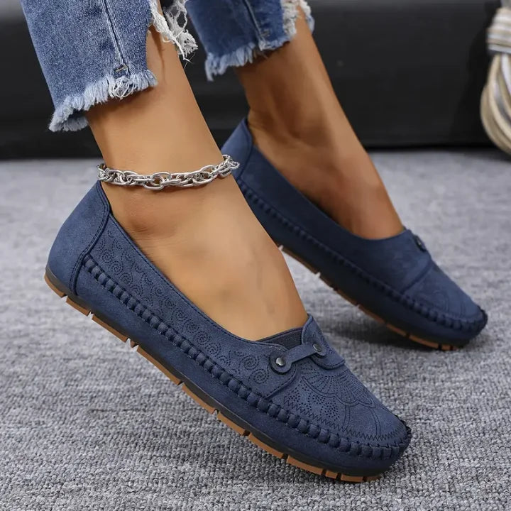Rumina - Zapatos Casuales Antideslizantes De Cuero