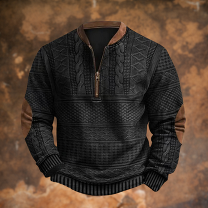 Miguel | Jersey de punto con detalle de cremallera.