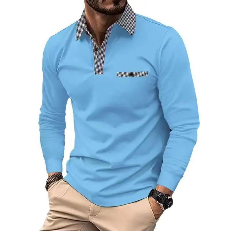 Anhal | Polo Elegante A Cuadros Para Hombre