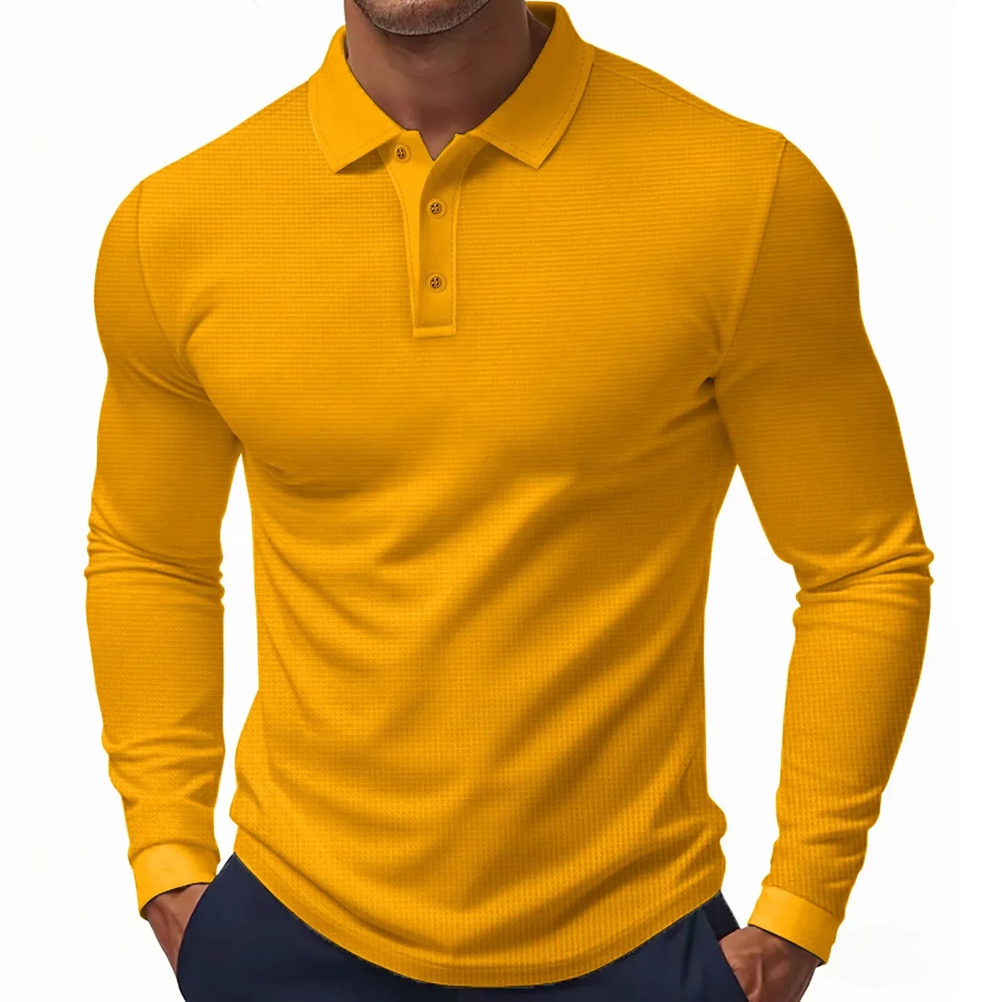 Luie | Polo Ligero Con Textura Tipo Gofre Para Hombre
