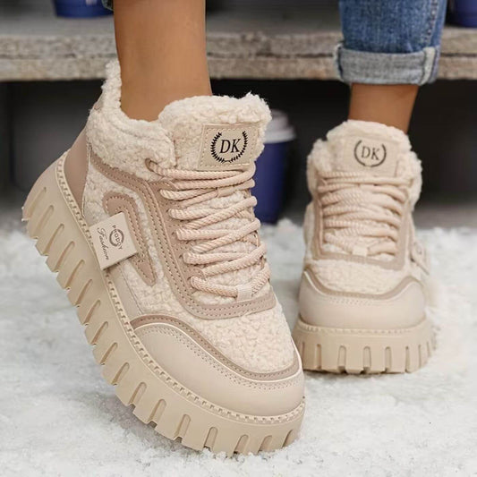 Selin - Botines De Forro Polar Cálidos Para El Invierno