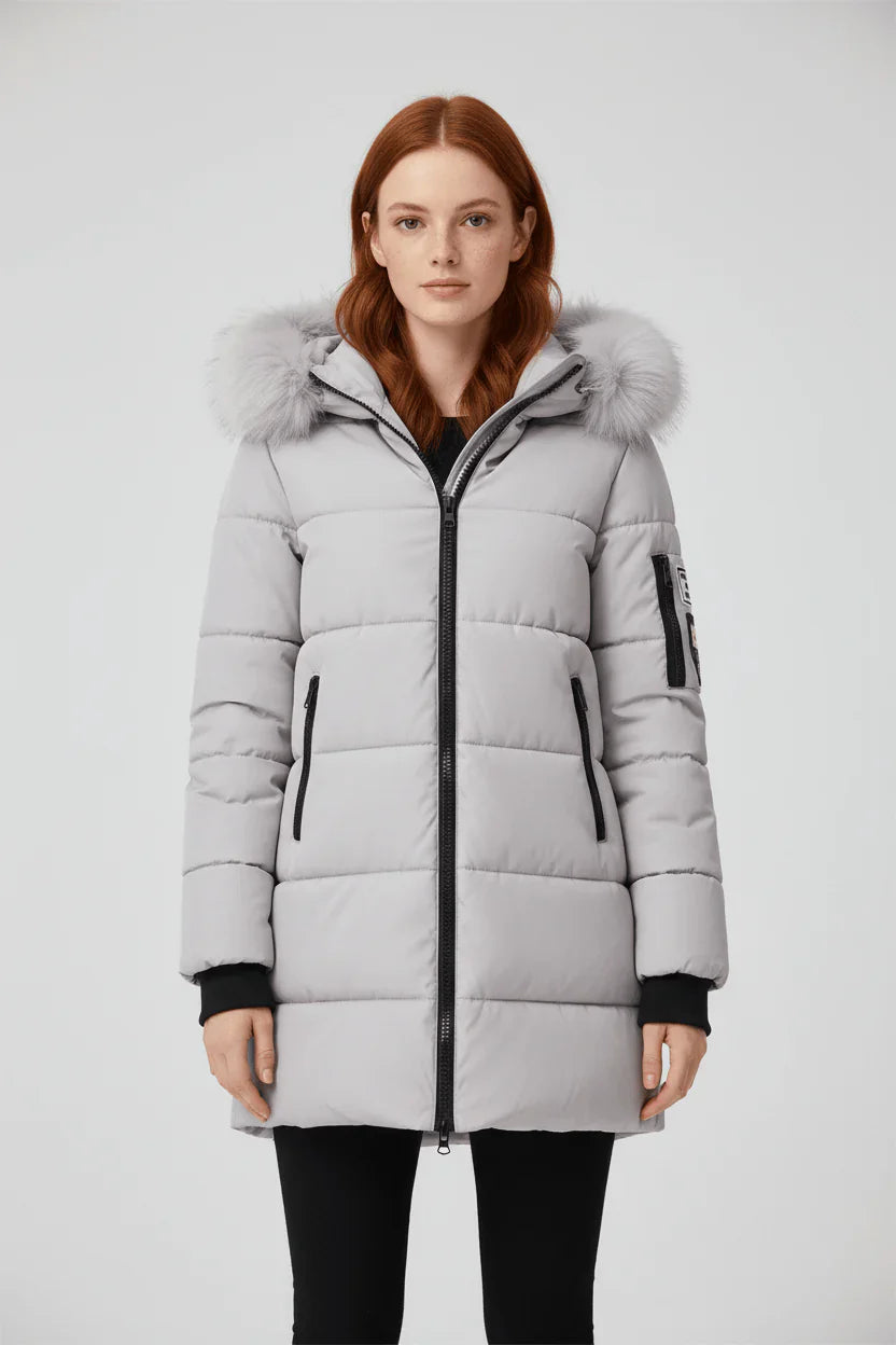 Riana - Abrigo acolchado de invierno