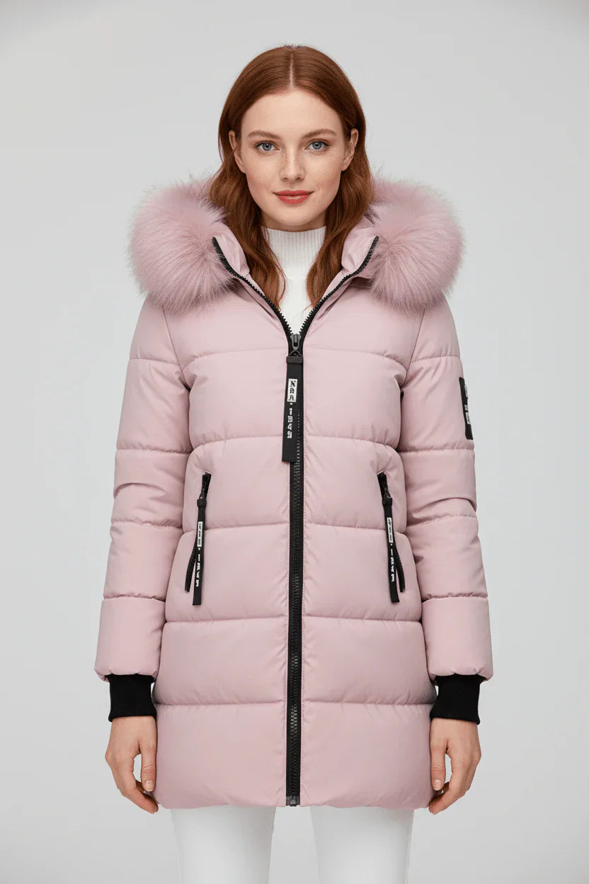 Riana - Abrigo acolchado de invierno