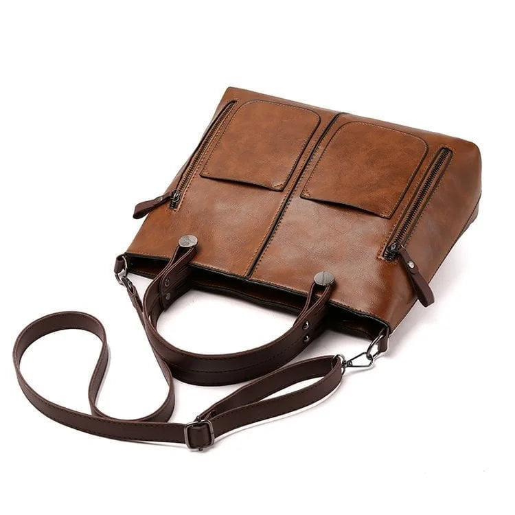 Britney - Elegante De Piel Hombro Bolso