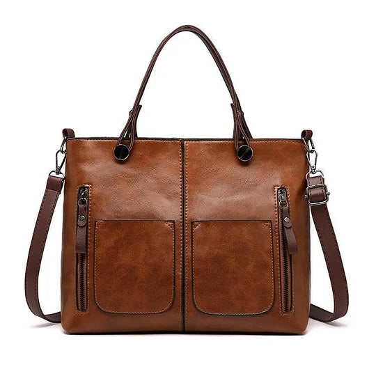 Britney - Elegante De Piel Hombro Bolso