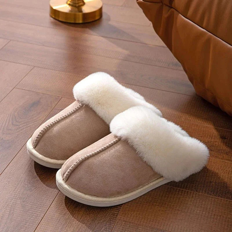 Chioma - Zapatillas Antideslizantes De Pelo Para El Invierno