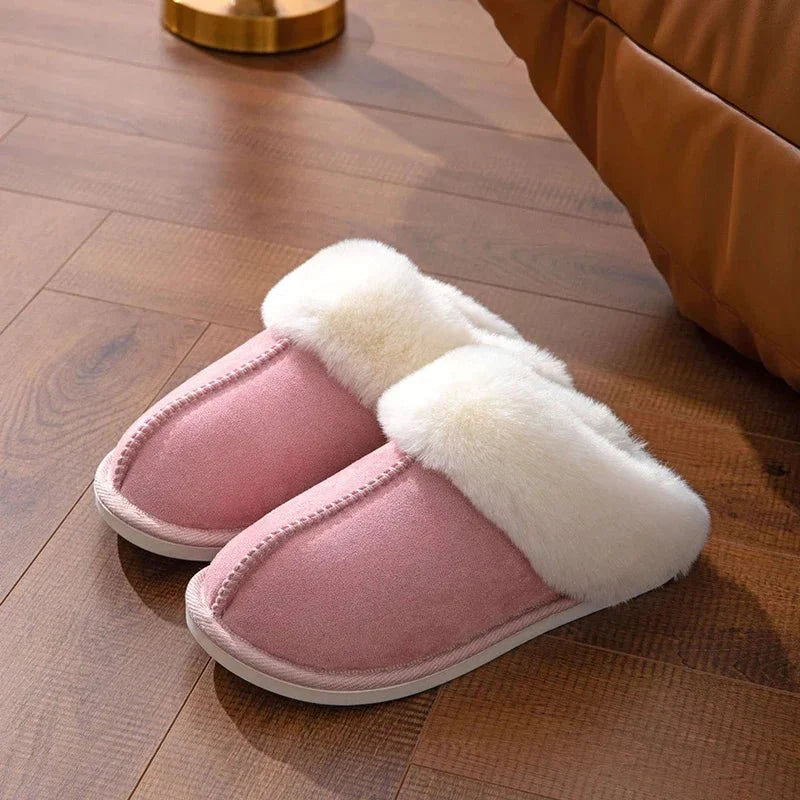Chioma - Zapatillas Antideslizantes De Pelo Para El Invierno