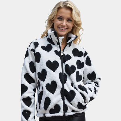 Katharina™ | Chaqueta reversible de corazones