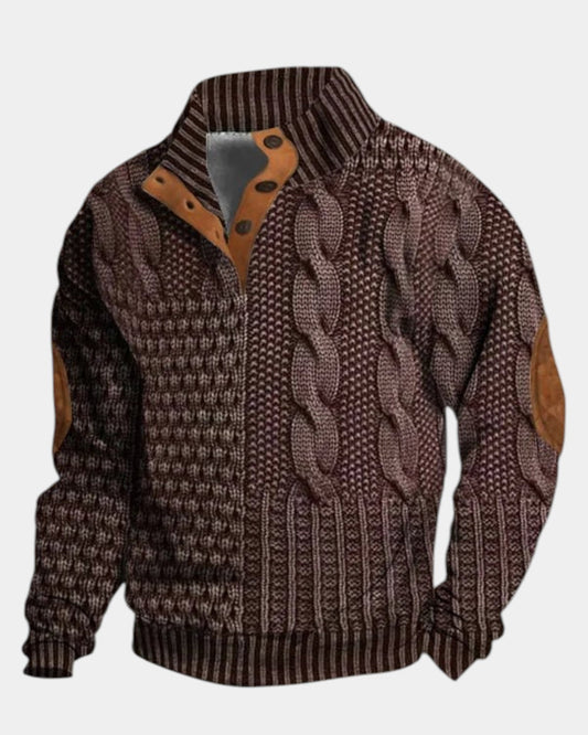 Sergio | Jersey de punto estampado