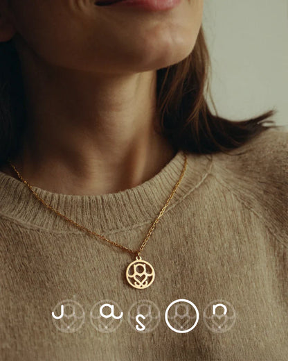 Collar Con Monograma - Cada Letra Cuenta Una Historia