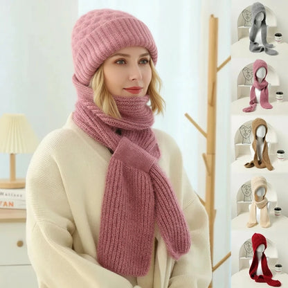 Fleece | Gorro Y Bufanda Forrados Y A Prueba De Viento