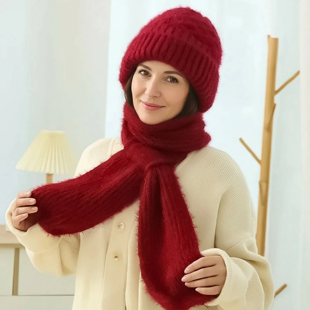 Fleece | Gorro Y Bufanda Forrados Y A Prueba De Viento