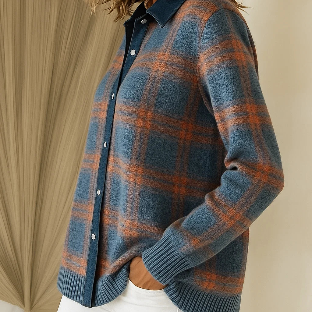 Zavyra – Cárdigan de manga larga acogedor